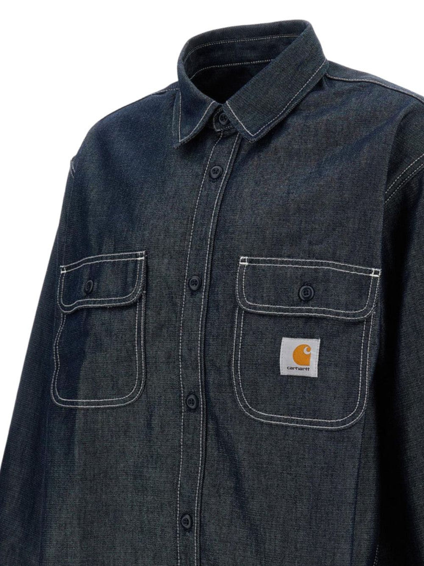Navy Blue Logo Shirt 6