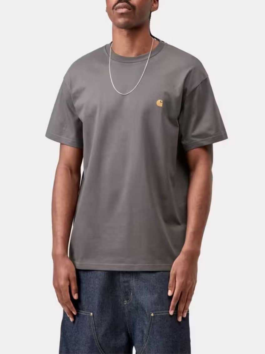 Grey Cotton T-shirt 3