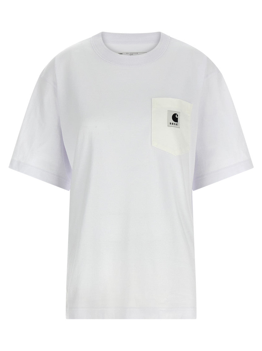 White Crew Neck T-Shirt 1