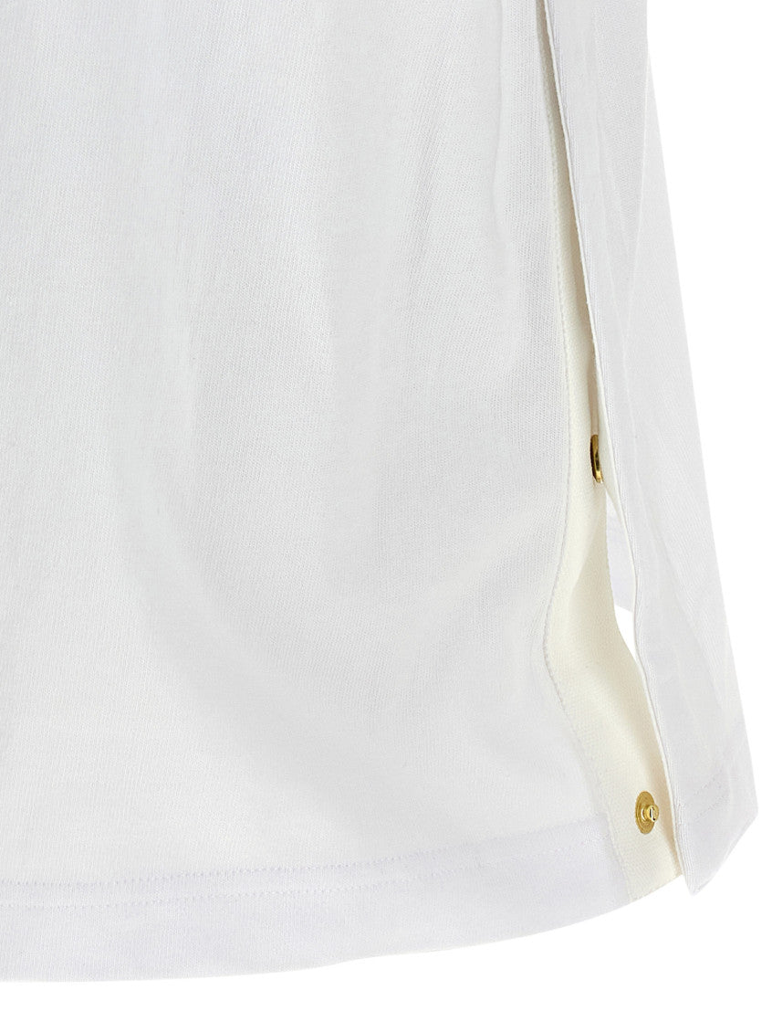 White Crew Neck T-Shirt 4