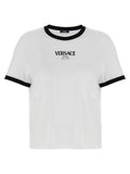 White Black Logo T-shirt 1