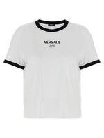 White Black Logo T-shirt 1