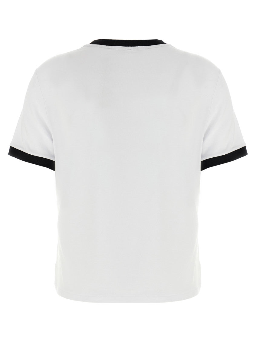 White Black Logo T-shirt 2