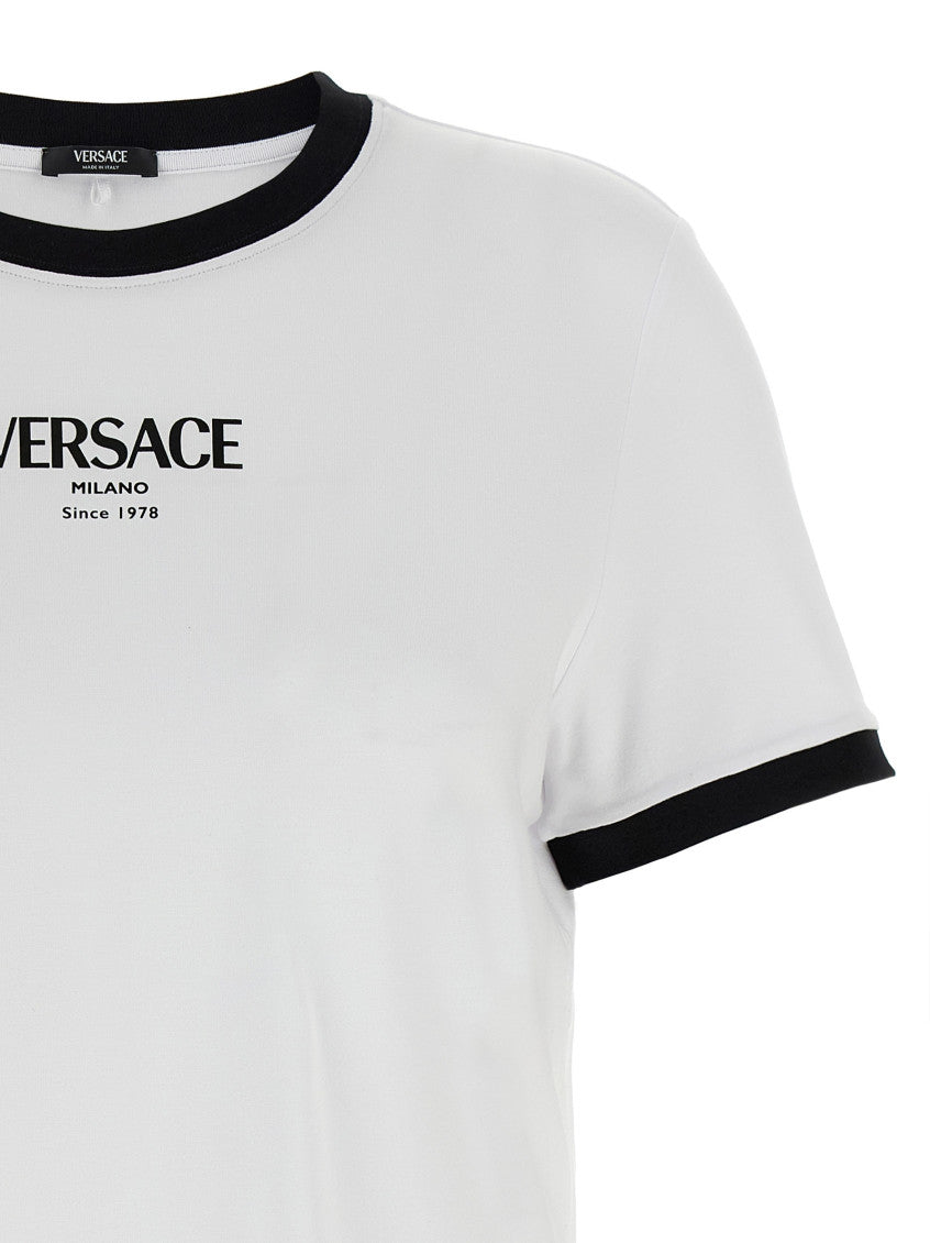 White Black Logo T-shirt 3