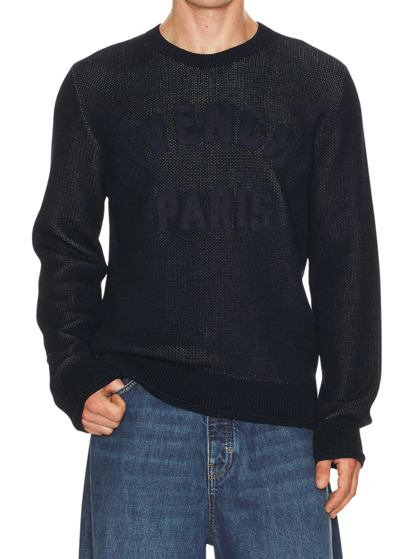 Navy Blue Crewneck Sweater 2