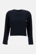Navy Blue Crew Neck Sweater 1