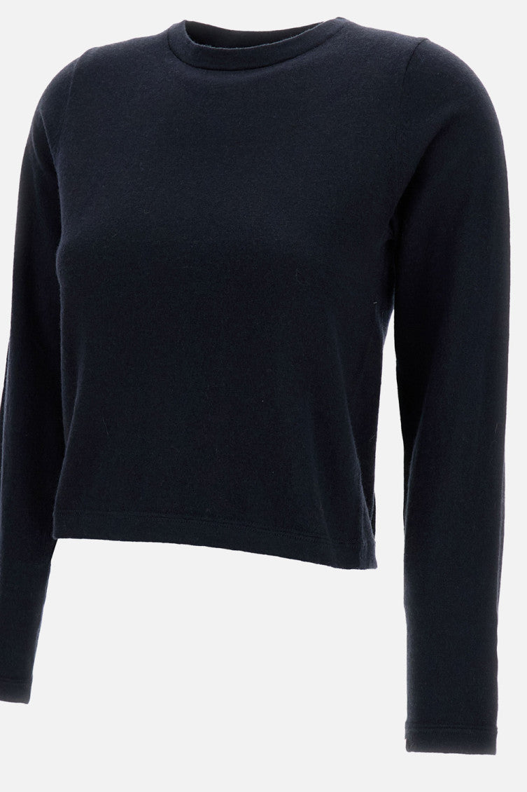 Navy Blue Crew Neck Sweater 3