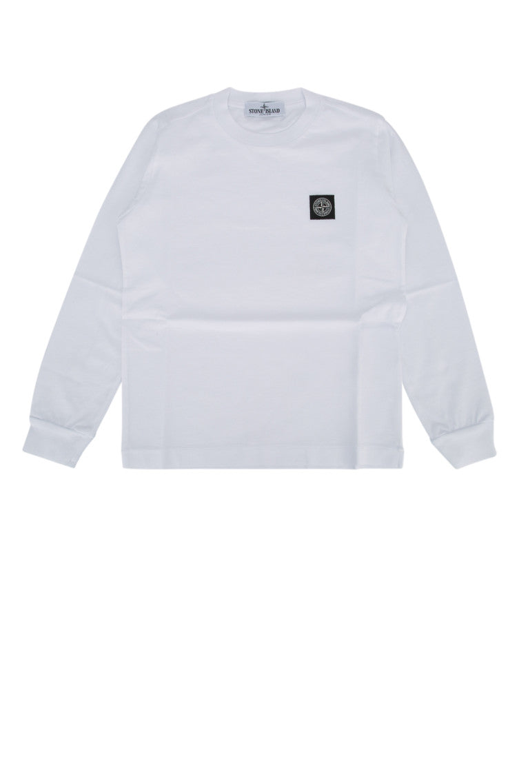 Kids White Logo Sweatshirt 1