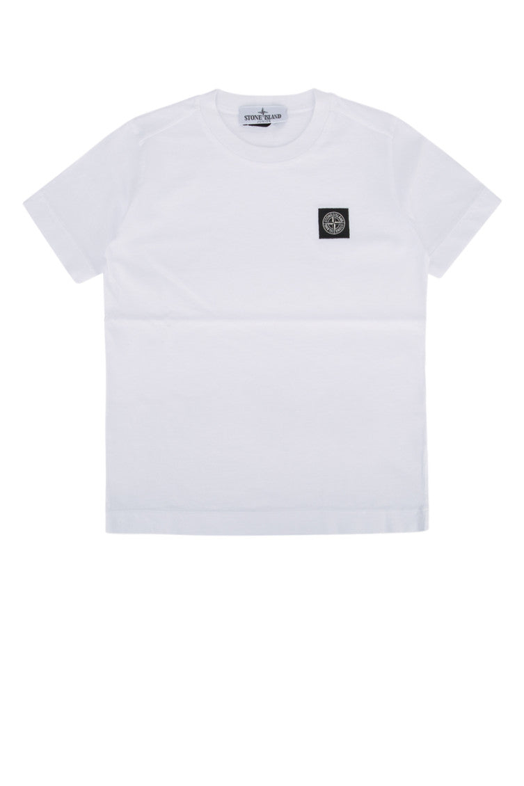 Kids White Logo T-Shirt 1