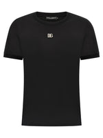 Black Rhinestone logo T-shirt 1