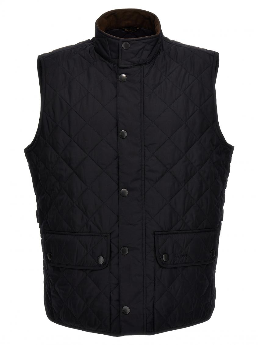 Dark Blue Quilted Vest 1