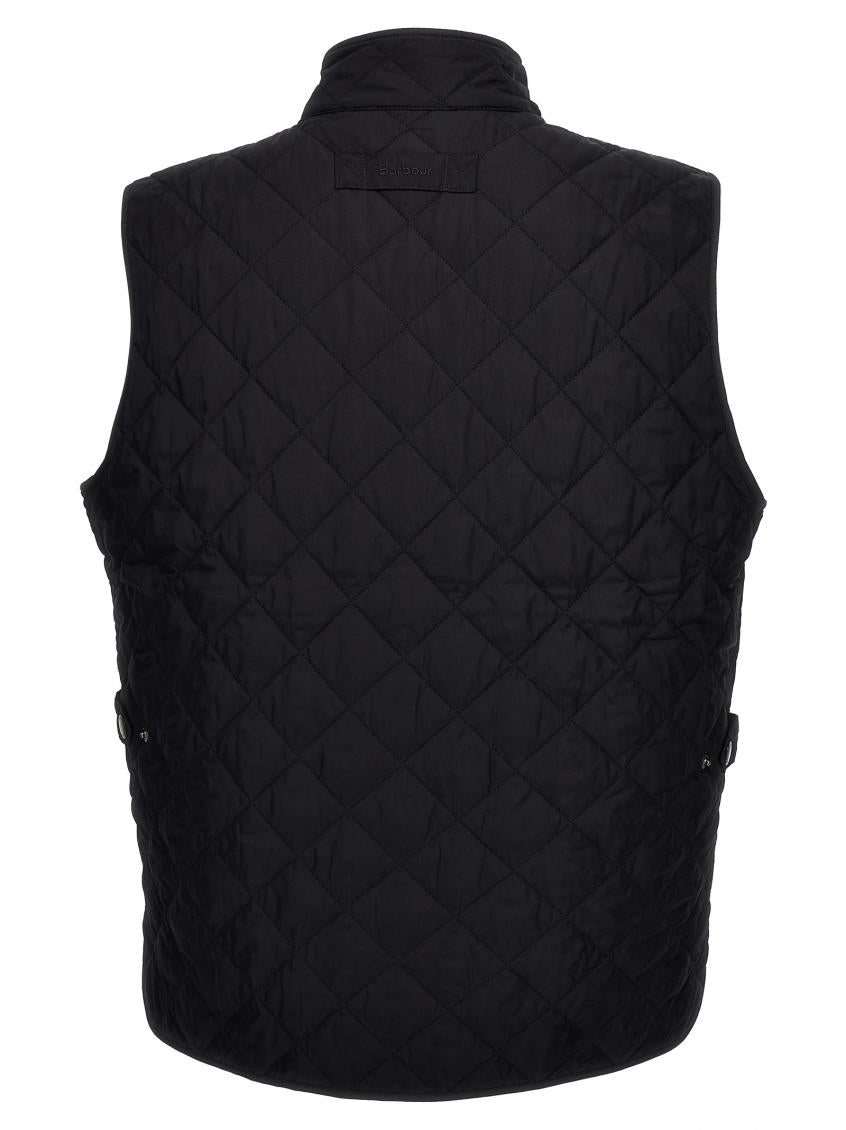 Dark Blue Quilted Vest 3