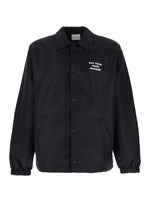 Black In Techno Logo Jacket 1