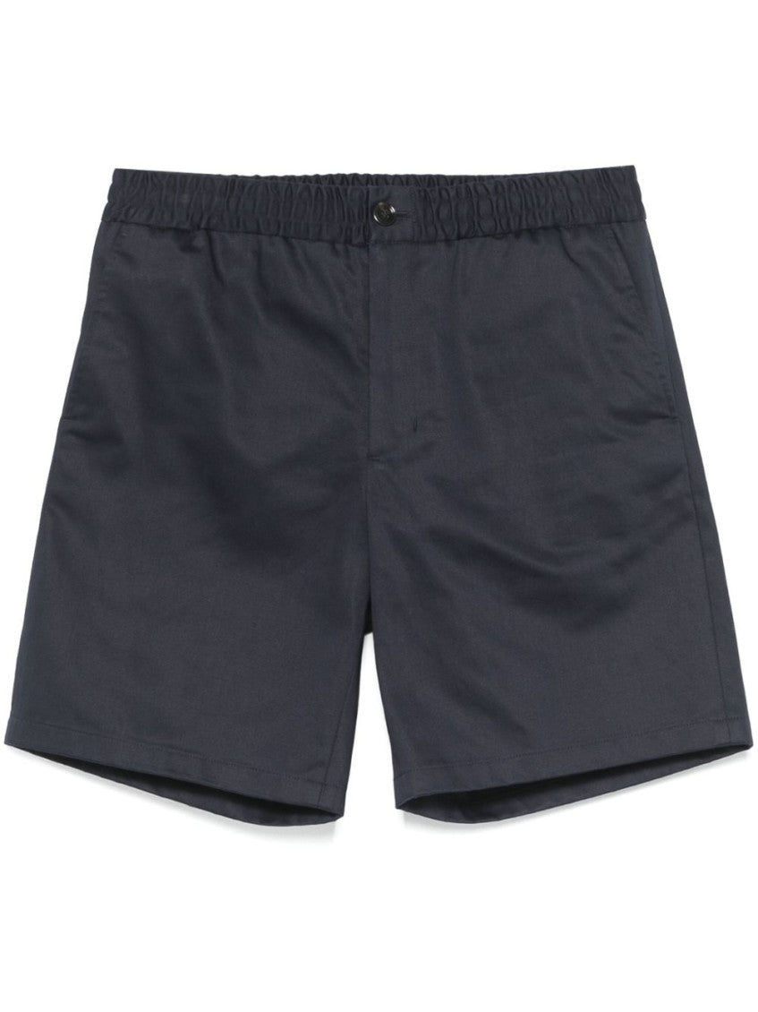 Blue Cotton shorts 1