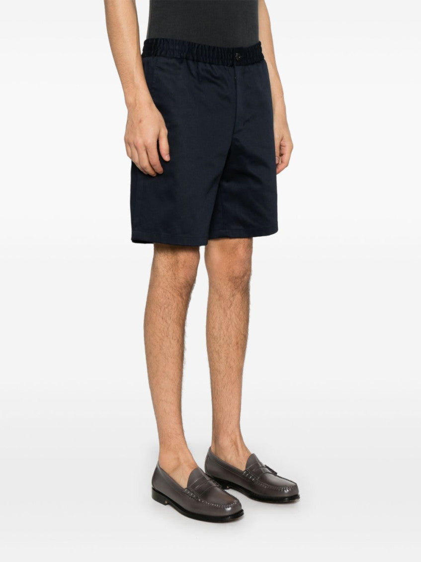 Blue Cotton shorts 2