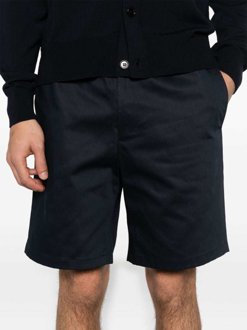 Blue Cotton shorts 3