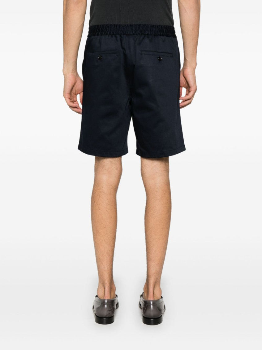 Blue Cotton shorts 4
