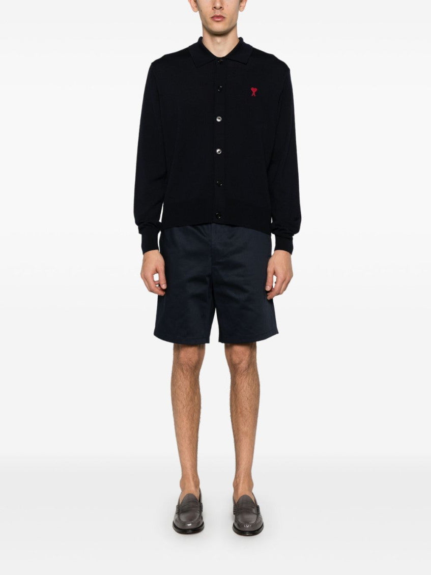 Blue Cotton shorts 5
