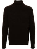 Brown Turtle-neck Sweater 1