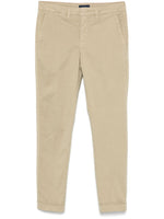 Beige Classic capri pants 1