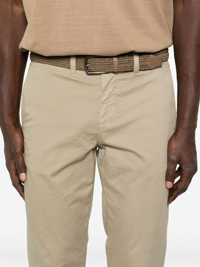 Beige Classic capri pants 2