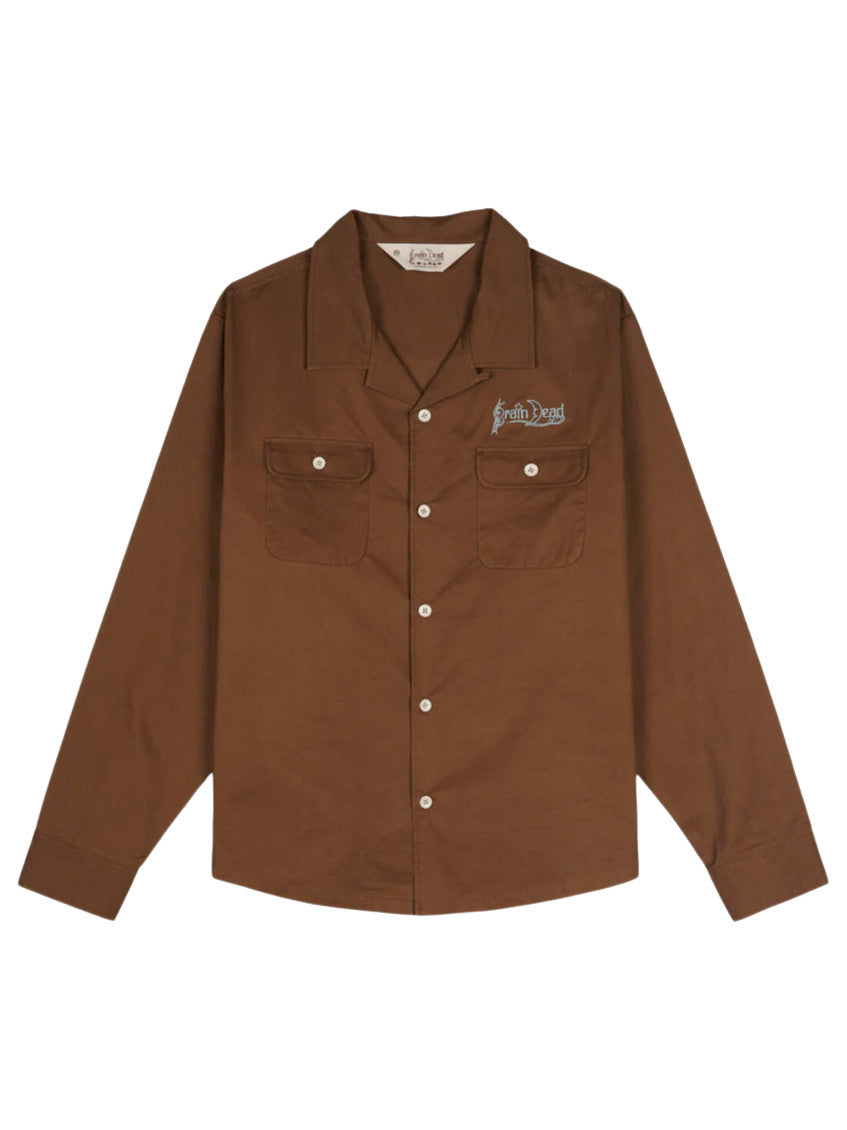 Brown Logo Shirt 1