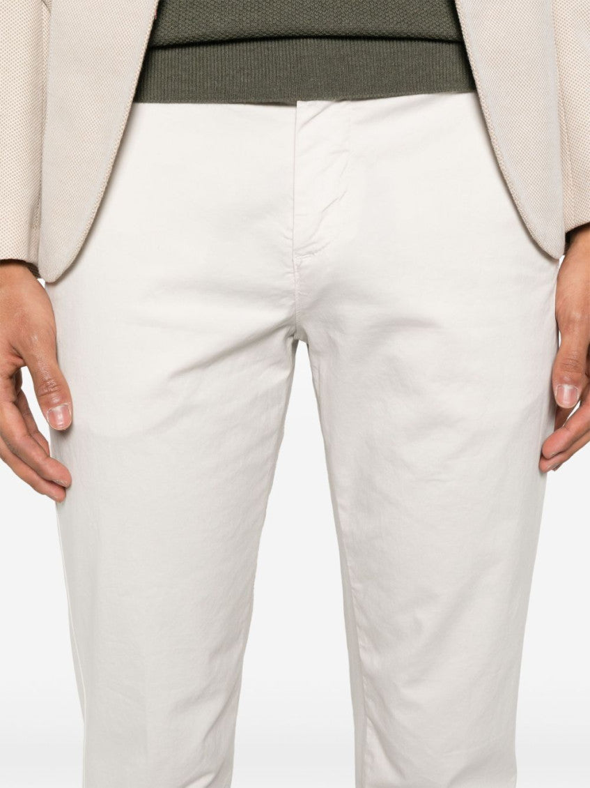 Light Grey Classic capri pants 3