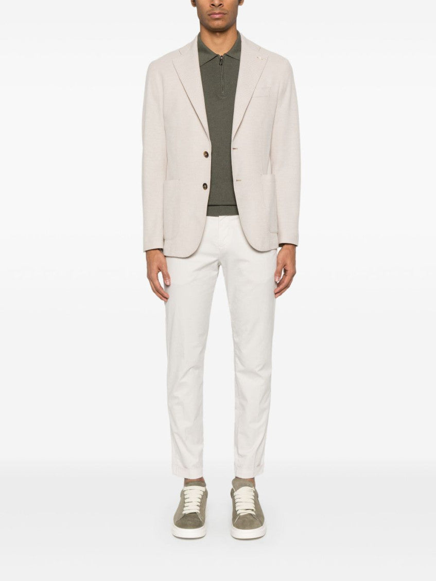 Light Grey Classic capri pants 4
