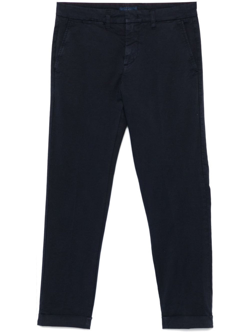 Navy Blue Classic capri pants 1