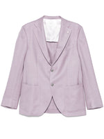 Purple Linen Blazer 1