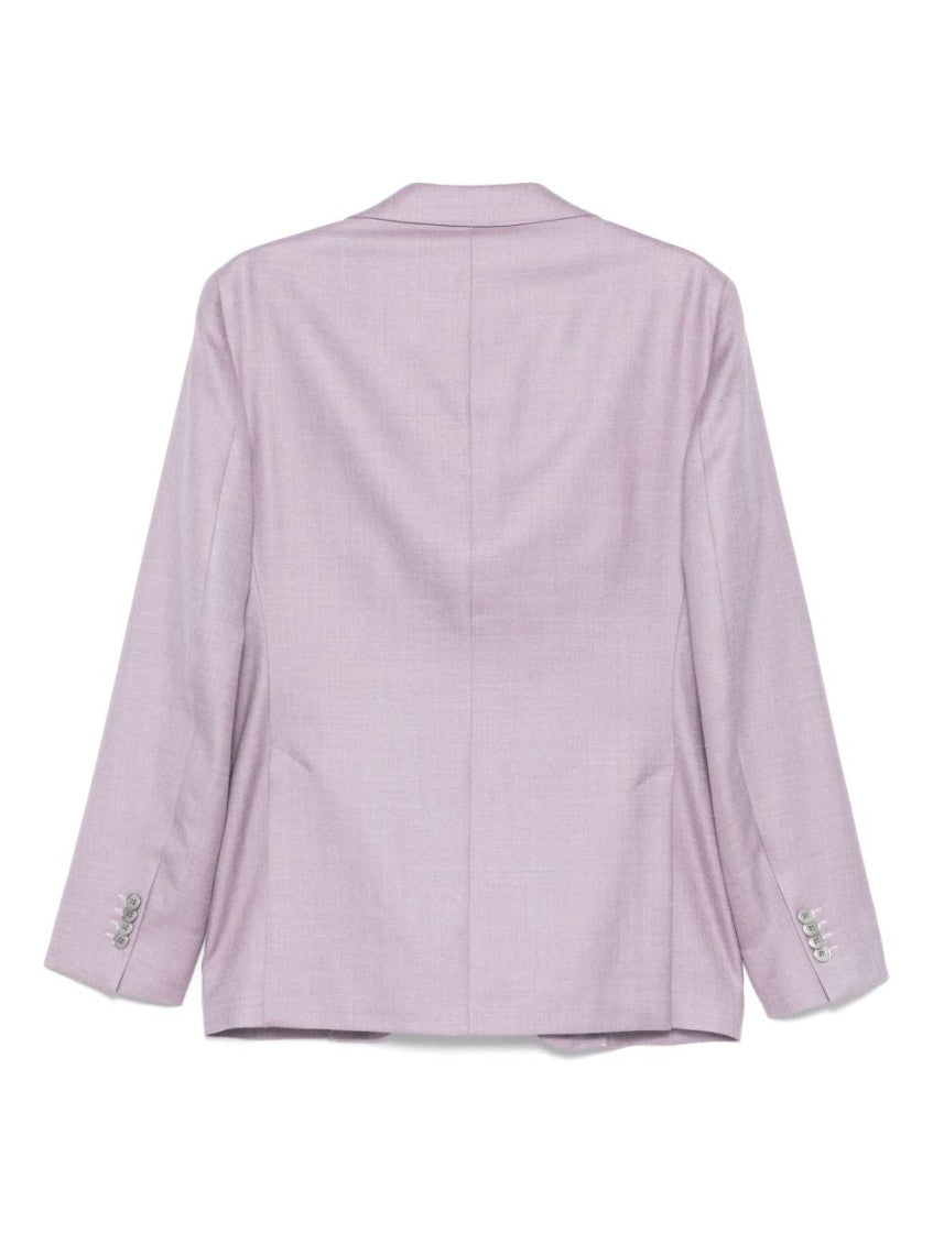 Purple Linen Blazer 2