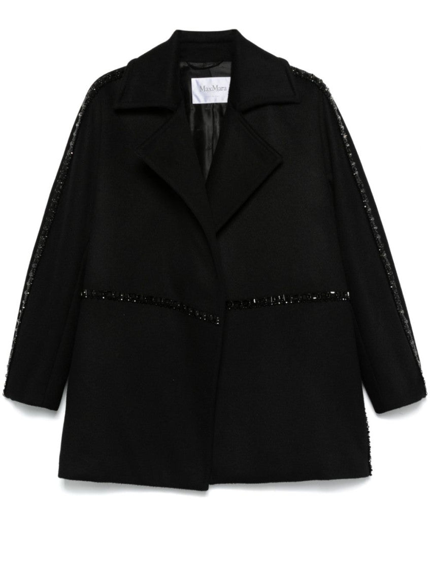 Black Wool coat 1