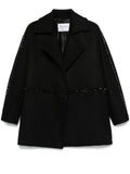 Black Wool coat 1
