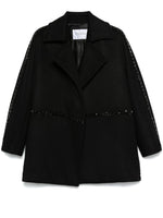 Black Wool coat 1