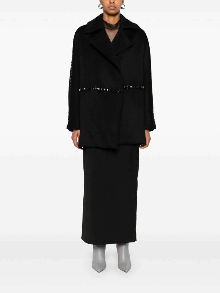 Black Wool coat 4