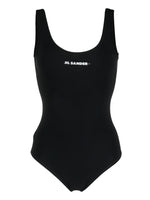 Black Logo swimsuit 1