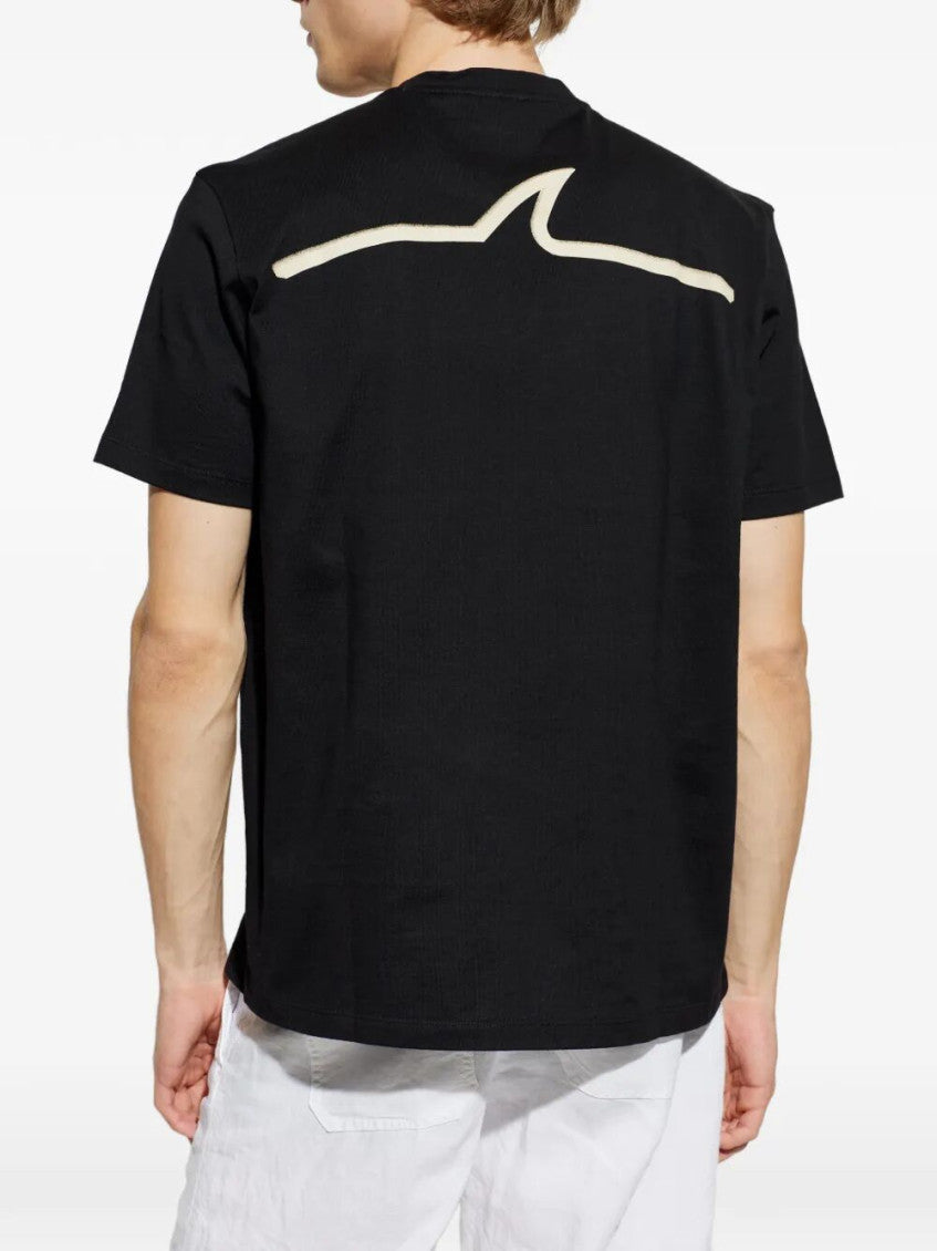 Black Crewneck Logo T-Shirt 3