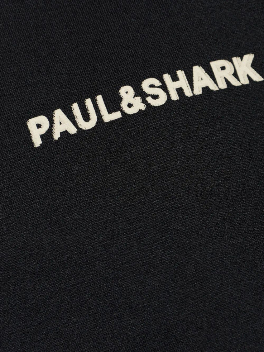 Black Crewneck Logo T-Shirt 4