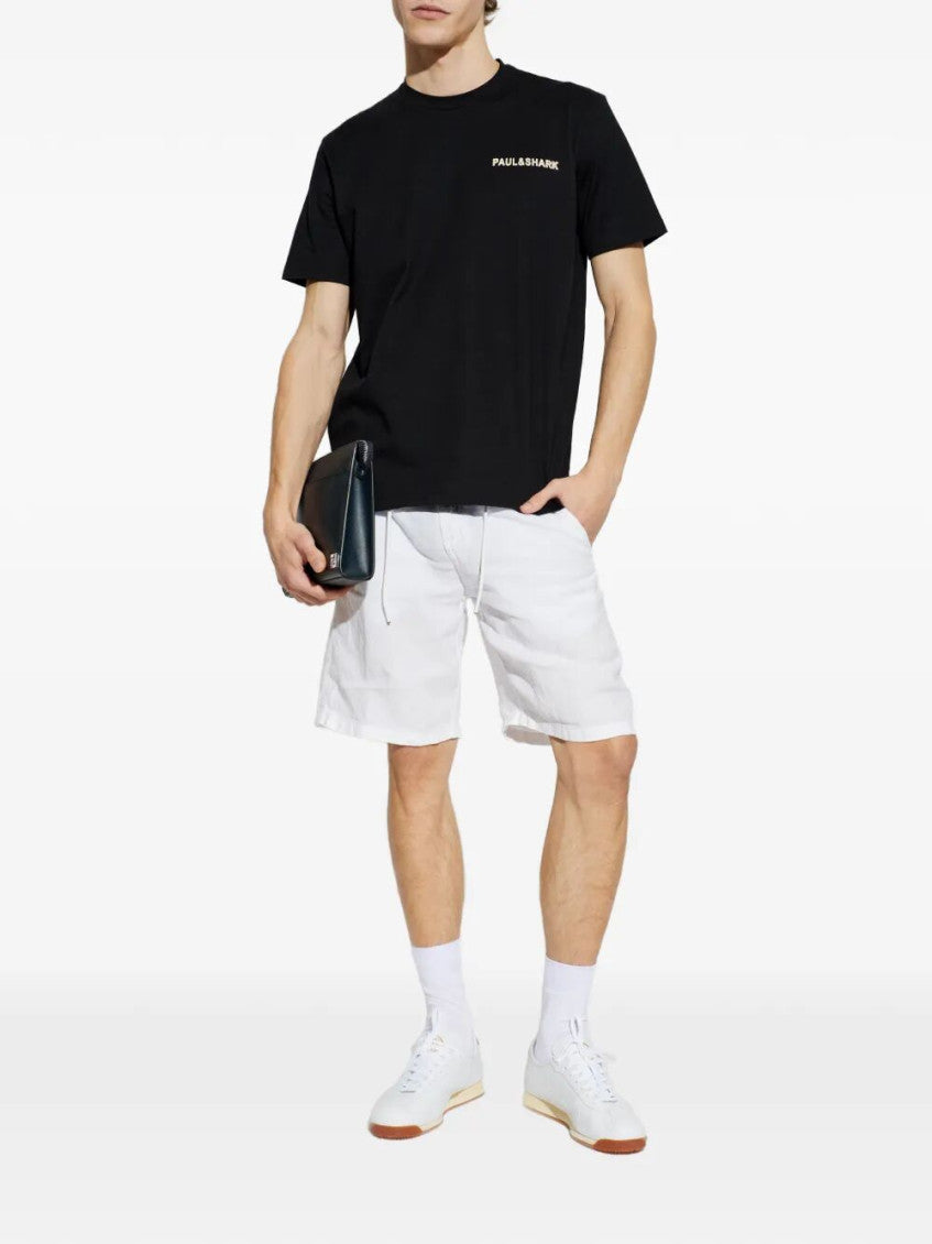 Black Crewneck Logo T-Shirt 5