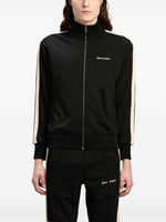 Black Logo-embroidered Zip-up Jacket 1