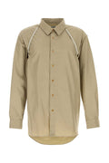 Khaki polyester Latest Nomad shirt 1