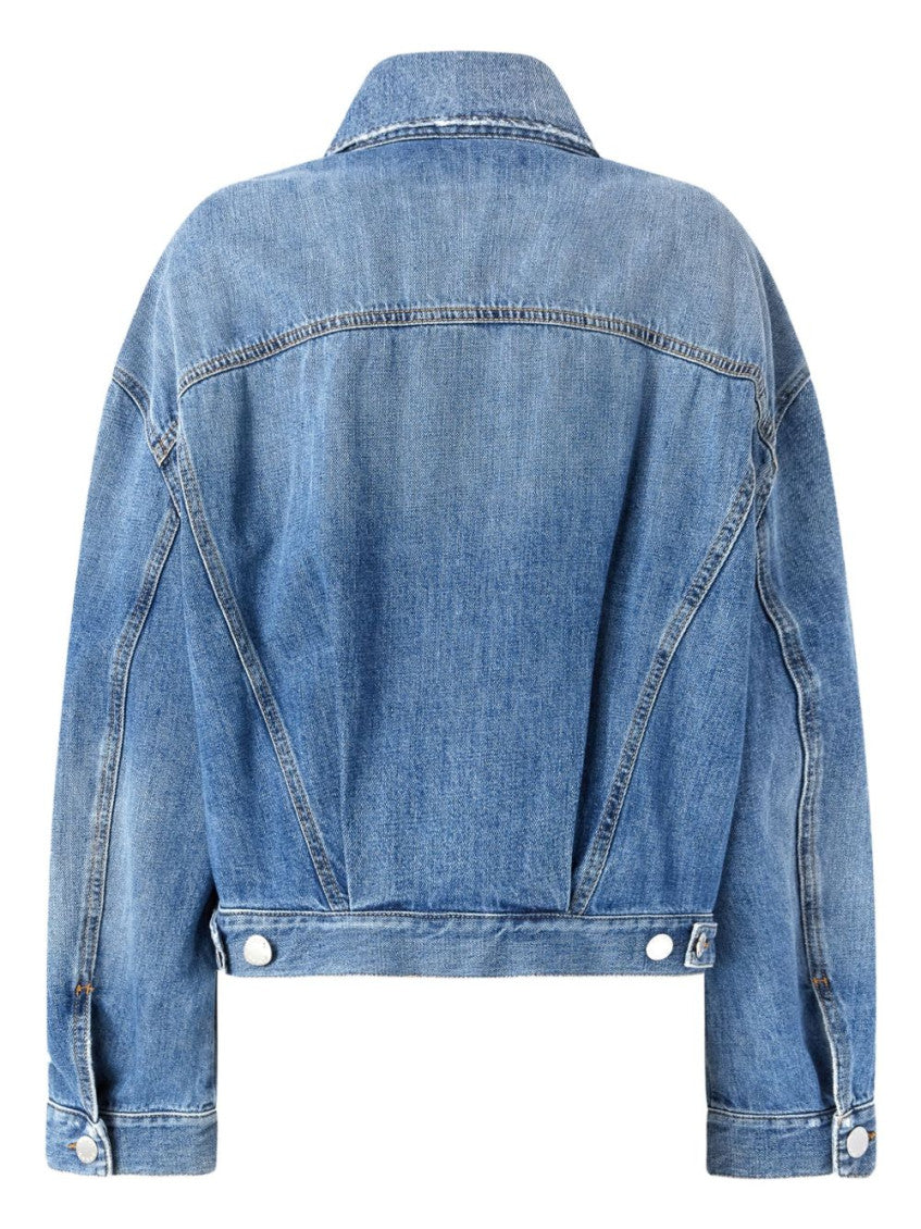 Blue Denim Jacket With Pockets 2