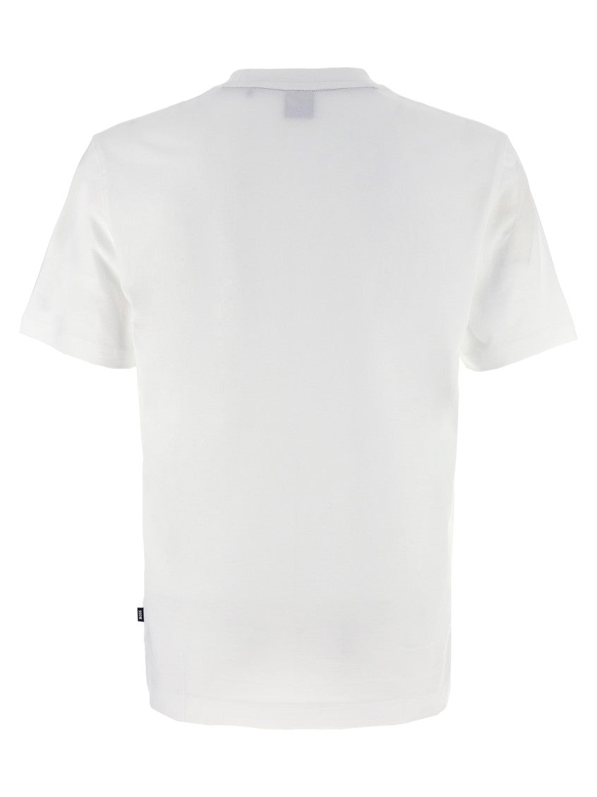 White Crewneck Logo T-Shirt 2