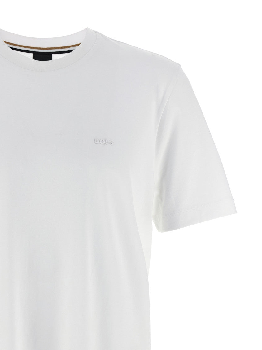 White Crewneck Logo T-Shirt 3