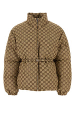 Brown GG Canvas Bomber Jacket 1