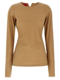 Beige 'Terry' T-shirt 1