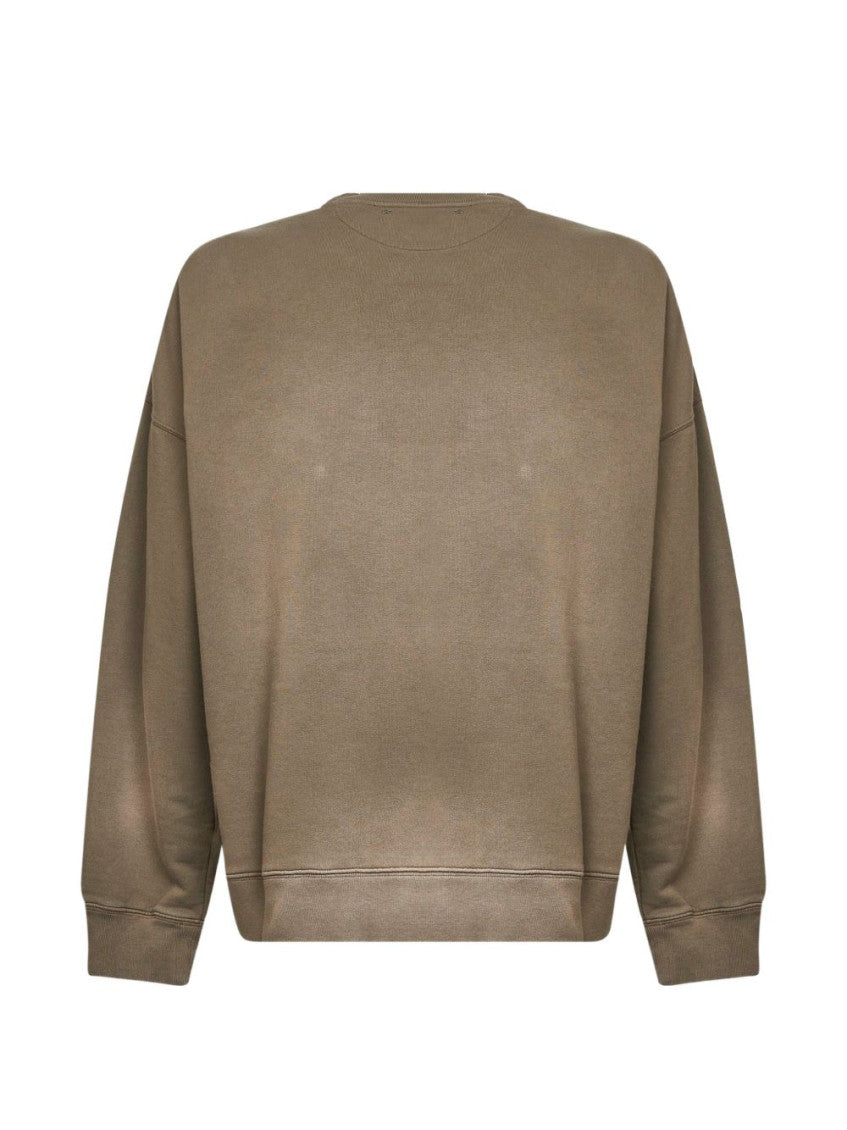 Beige Cotton Sweatshirt 3