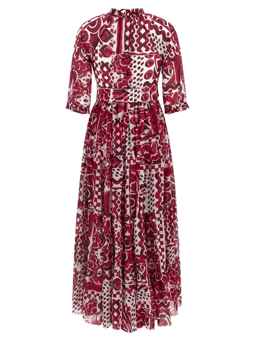 Fuchsia 'Eden' Dress 3