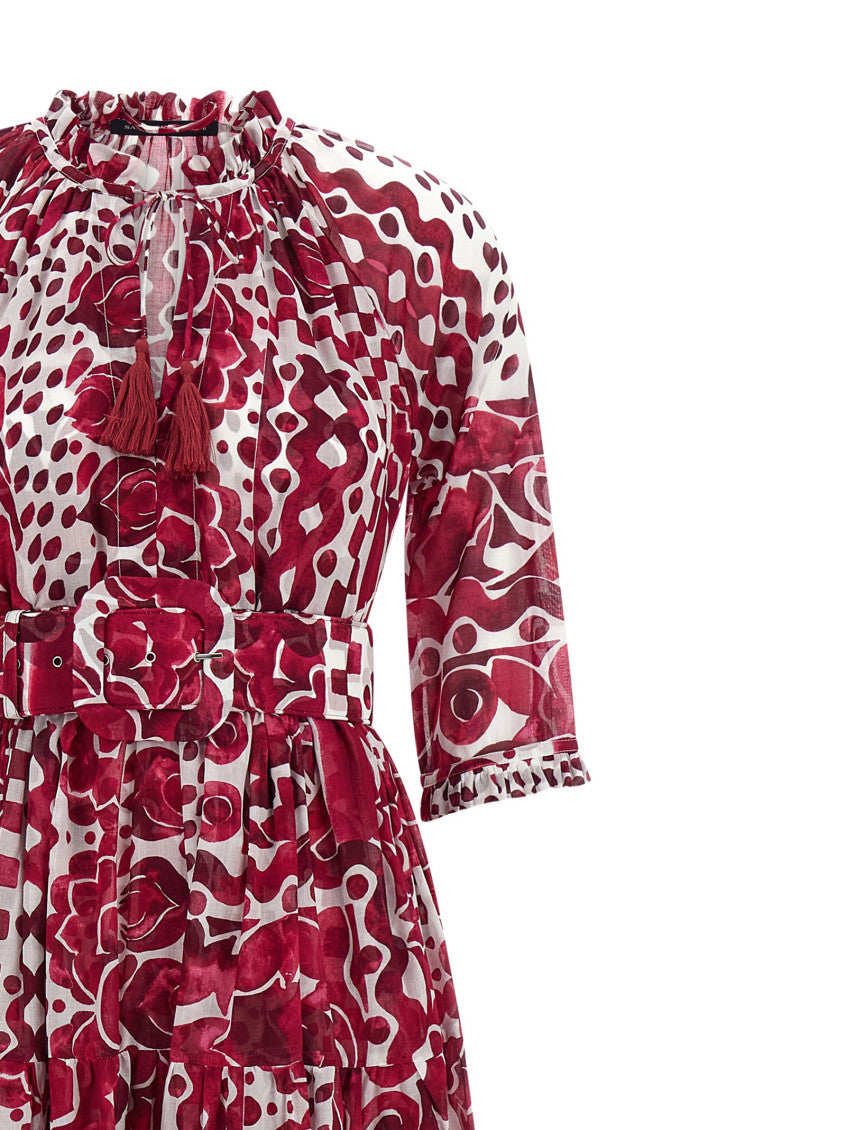 Fuchsia 'Eden' Dress 4