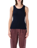 Blue Round Neck Tank Top 1